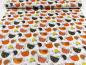 Preview: Patchworkstoff von Benartex aus der Serie Frogtastic mit Schildkröten in orange